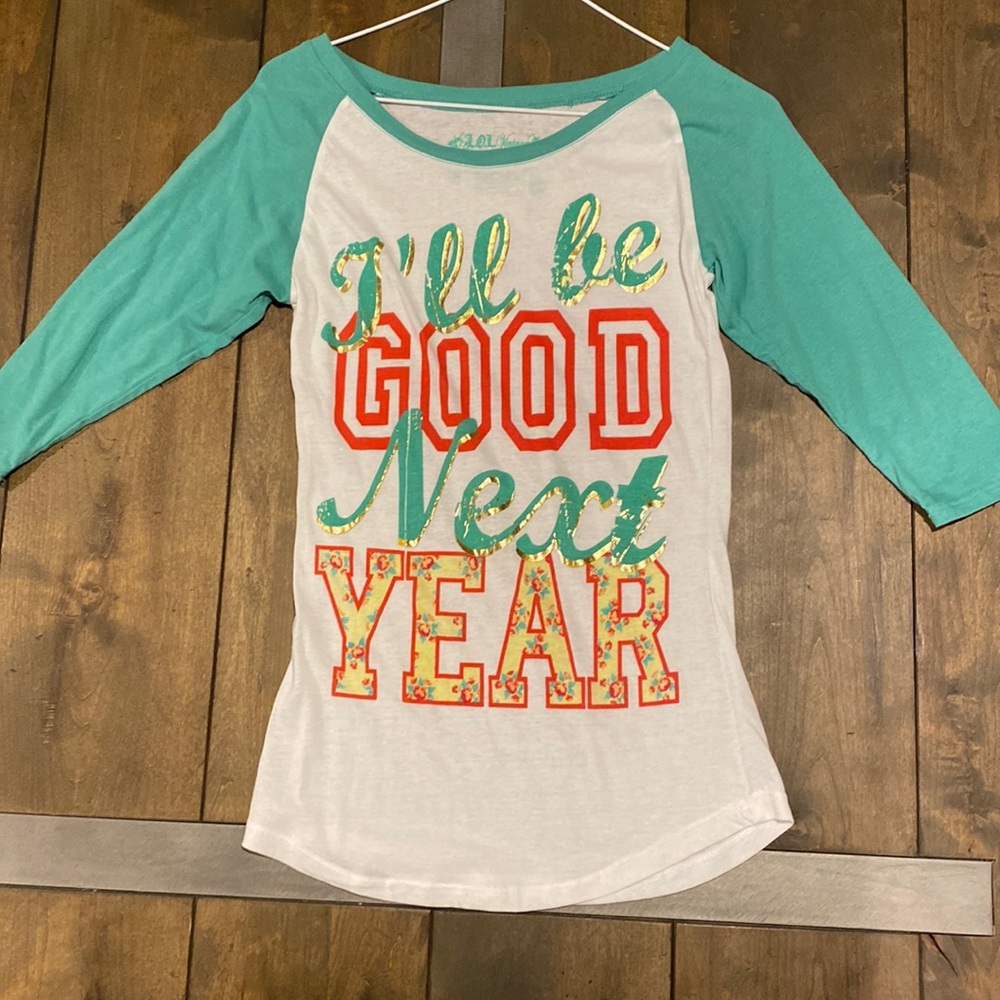 Christmas 3/4 sleeve shirt